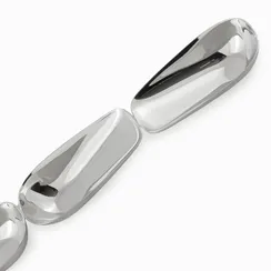 Миска Melanger, 46 см, серебристая