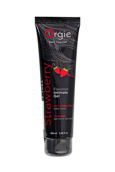 Интимный гель ORGIE LUBE TUBE, водная основа, с клубничным вкусом, 100 мл