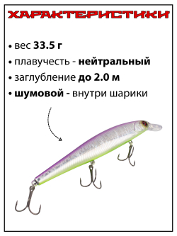 Воблер шумовой на щуку, на судака MAGSQUAD 160 мм 33.5 г #17