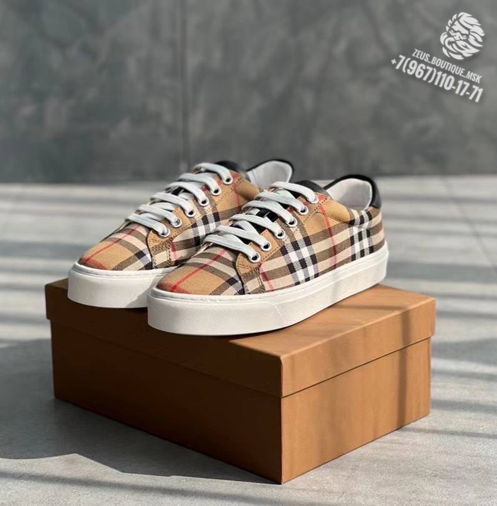 Кеды Burberry