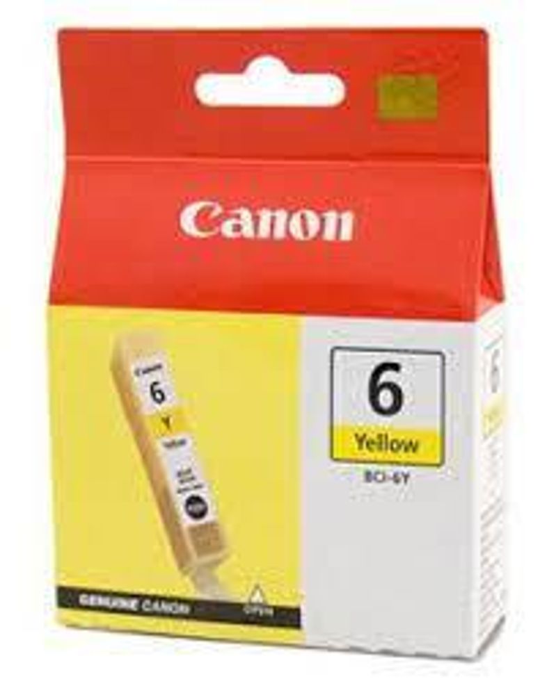 Картридж CANON BCI-6 Y желтый Картридж CANON BCI-6 Y желтый