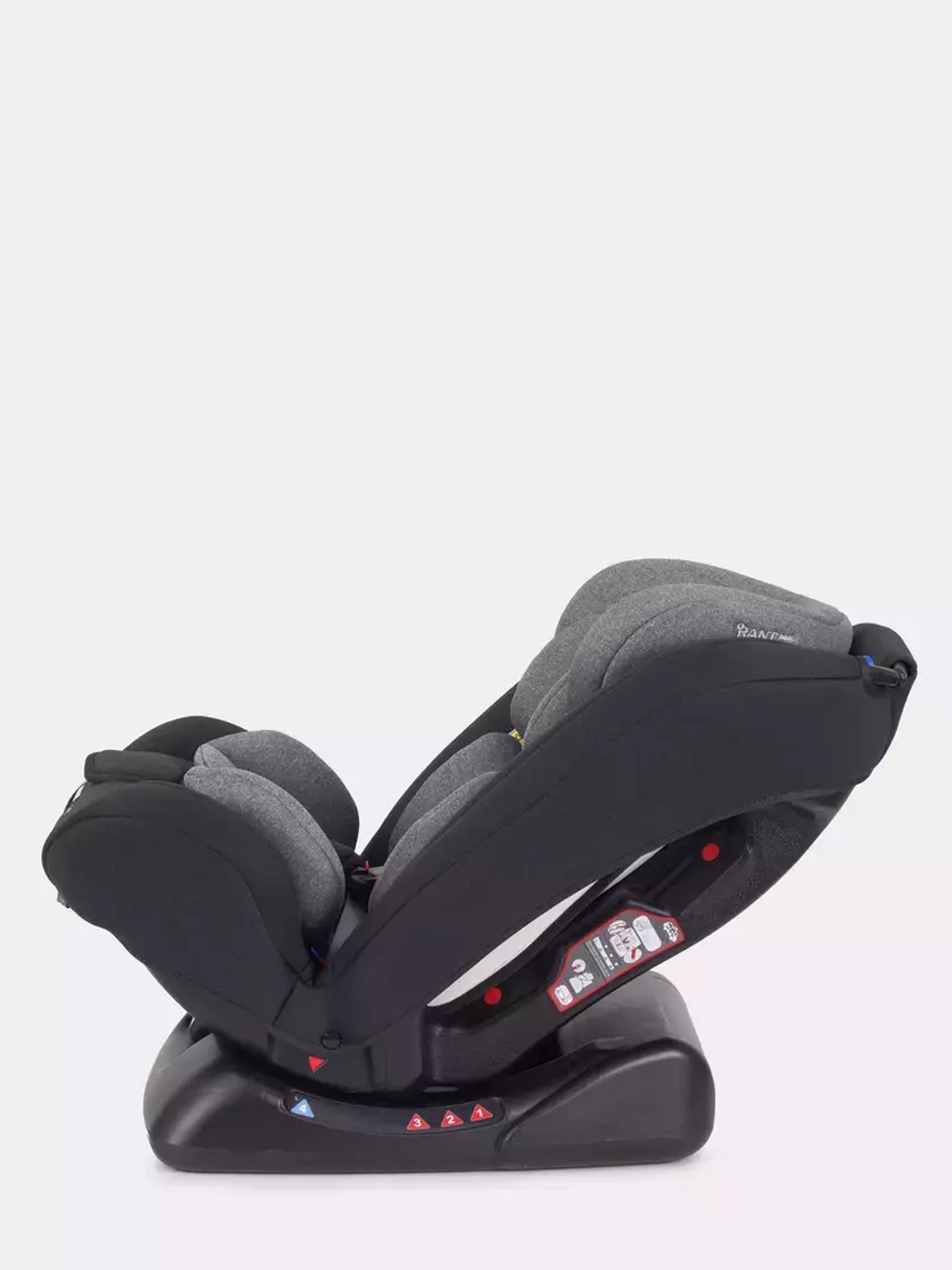 Автокресло ZY26 "Unity" RANT basic (Grey) группа 0+-1-2-3 (0-36 кг)