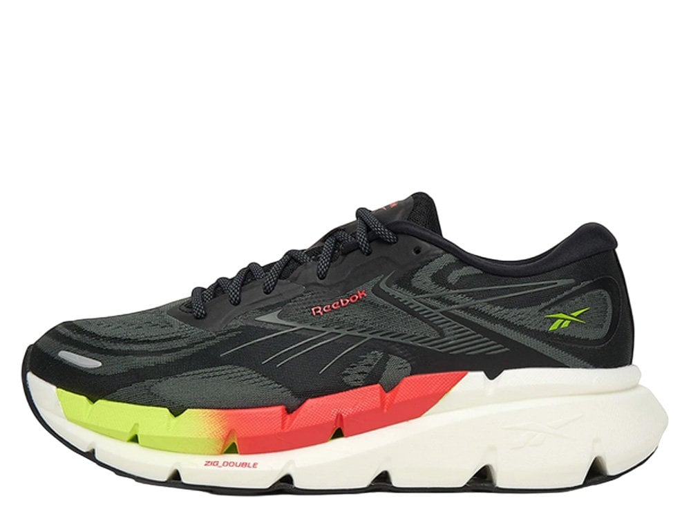 Мужские беговые кроссовки Reebok SS-FloatZig Double Black M Чёрно-жёлтые