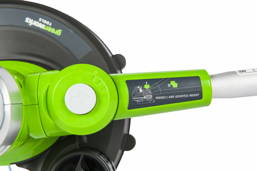 Триммер электрический GREENWORKS GST5033M Deluxe, 500W, 30 см (21277)