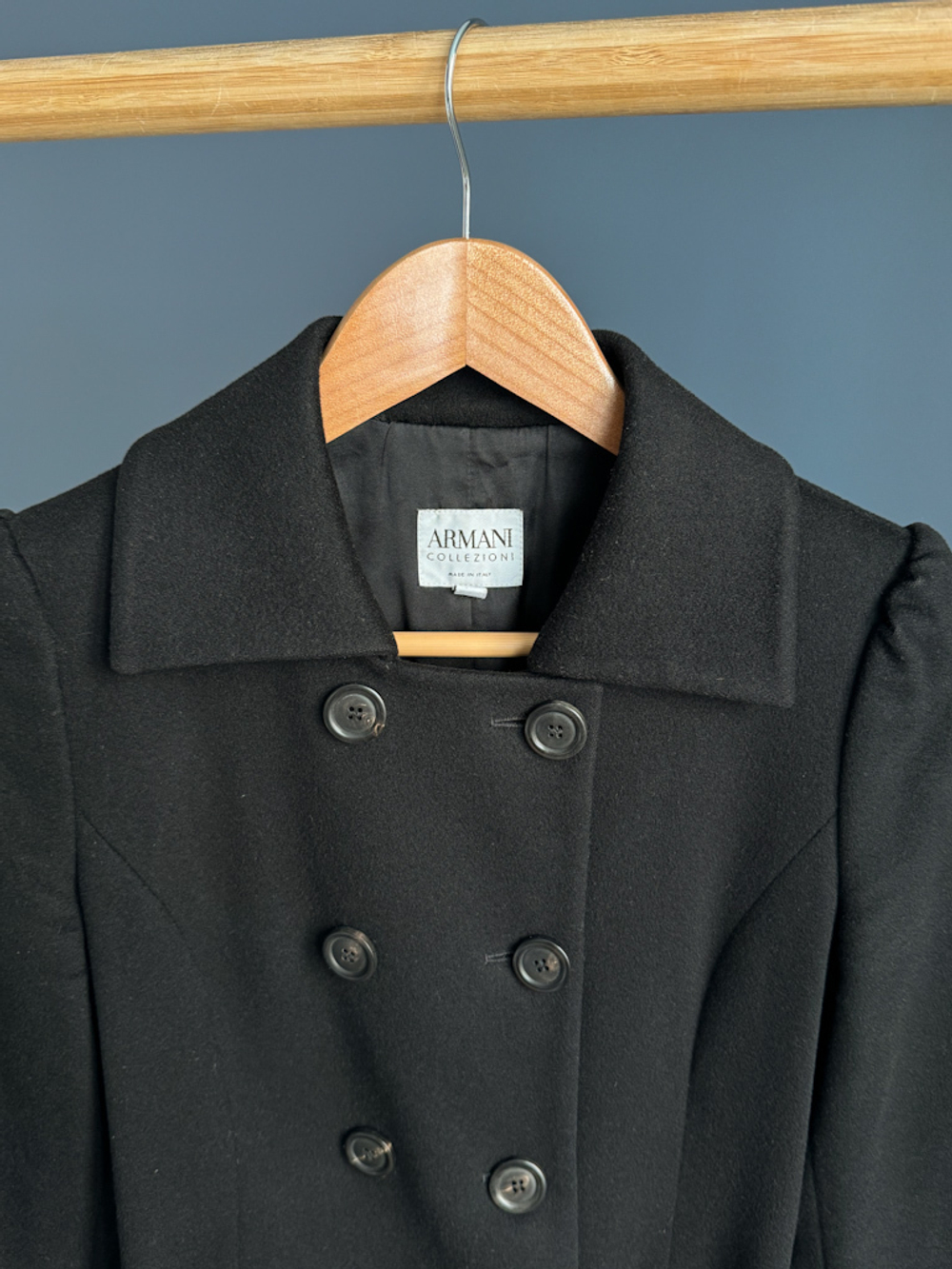 Шерстяное пальто Armani Collezioni, S оригинал