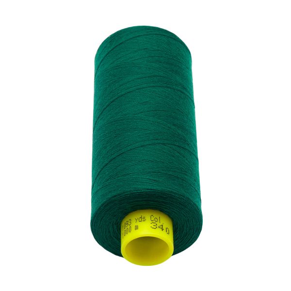 Нитка Gutermann Mara 150 (1000 метров), 1 кат., особо тонкая | 340 зеленый трилистник