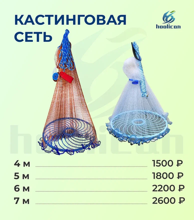 КАСТИНГОВАЯ СЕТЬ " НАКИДКА " нитки