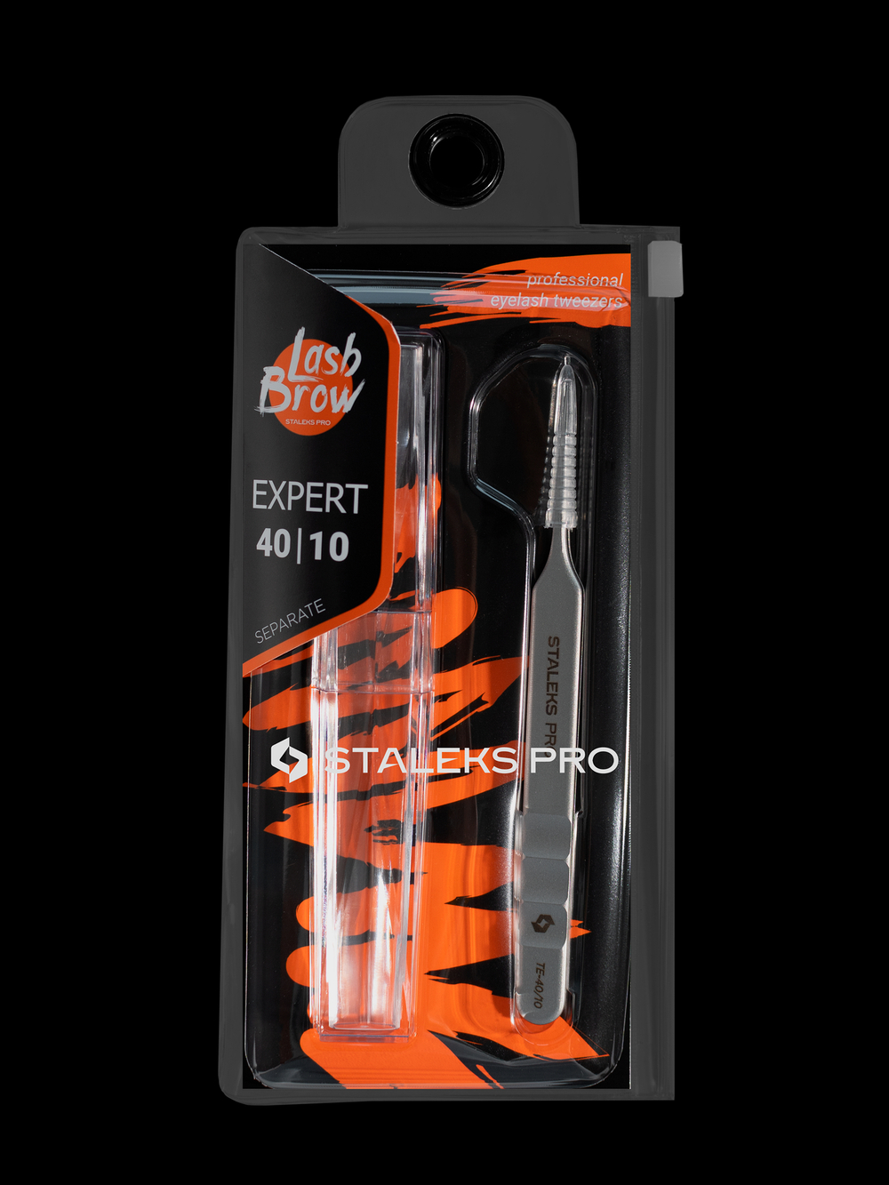 Пинцет для ресниц Staleks Pro Expert 40 Type 10