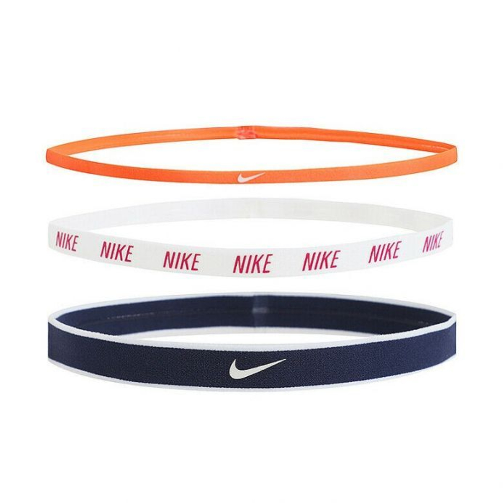 Повязка на голову Nike ELASTIC HEADBANDS 3 PK, резинки для волос