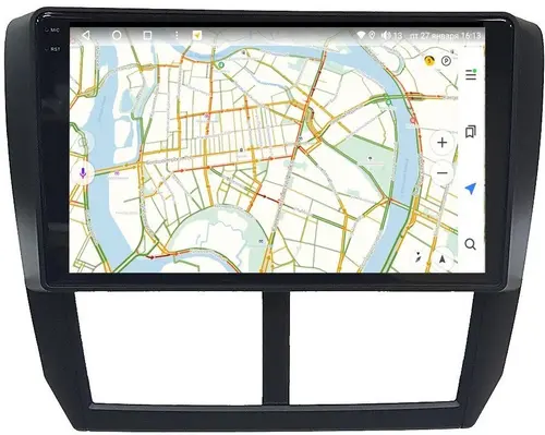 Магнитола для Subaru Forester 3 (SH) 2008-2013, Impreza GH, GE - Vaycar VA71-0062-2K на Android 13, Быстрая, 2K QLED, CarPlay, 4G SIM-слот
