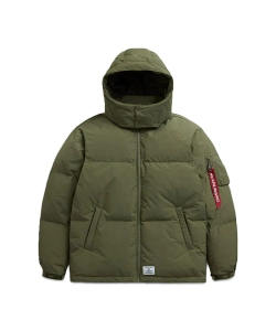 Парка пуховая Alpha Industries Puffer Parka - Olive Green