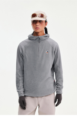 Худи Nothomme Monterest Primaloft Half-Zip серый