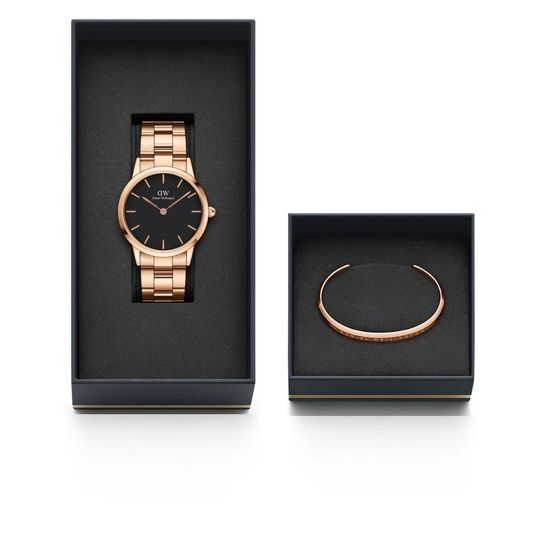Наручные часы с браслетом Daniel Wellington (часы DW00100214 + браслет DW00400141)