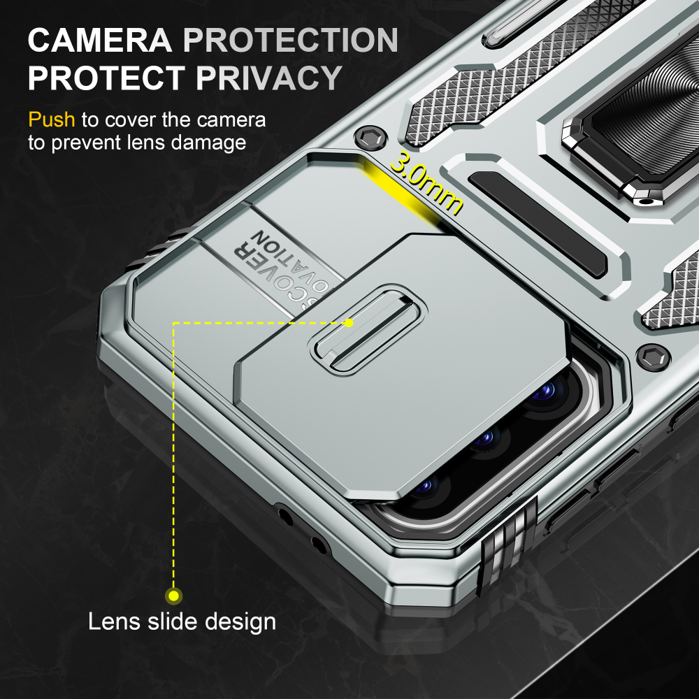 Чехол Safe Case с кольцом и защитой камеры для Samsung Galaxy A36
