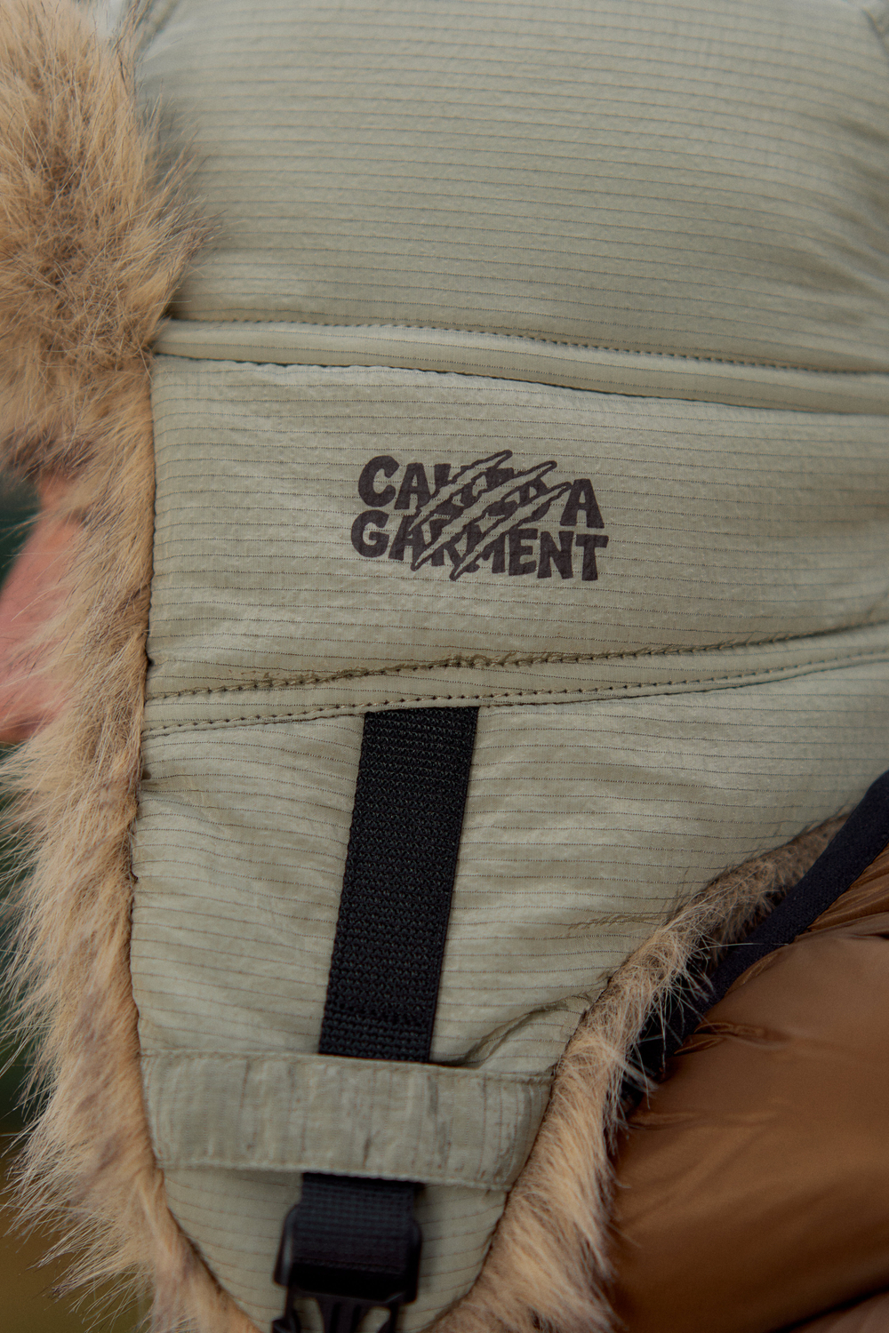 Шапка Called a Garment Beast Trapper Hat "Dusty Olive"
