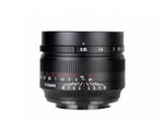 Объектив 7Artisans 50mm f/0.95 Sony E, формат матрицы APS-C.