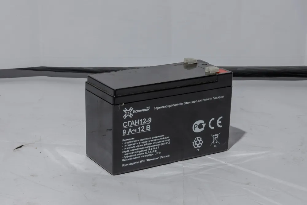 Аккумулятор СГАН 12-9 ( 9Ач / 12В ) AGM
