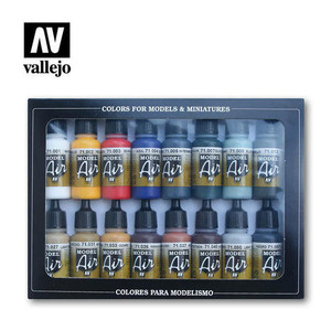 MODEL AIR SET: BASIC COLOR PACK (16)