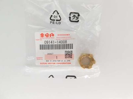 Гайка гребного винта Suzuki DF20 DF25 DF30 DT20 DT25 DT30 09141-14008-000