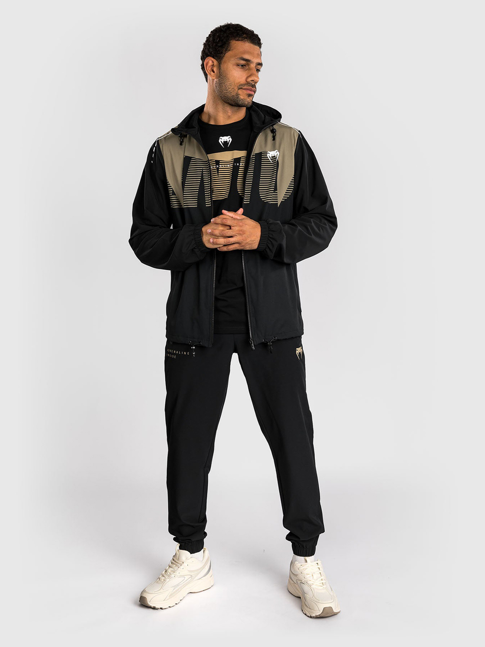 Брюки спортивные Venum Adrenaline Black/Sand