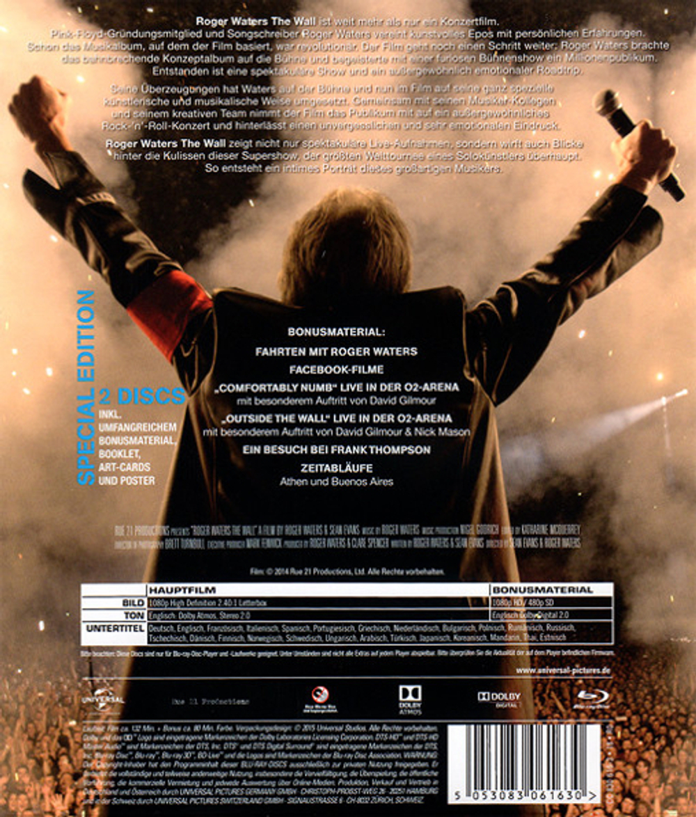 Roger Waters / The Wall (2Blu-ray)