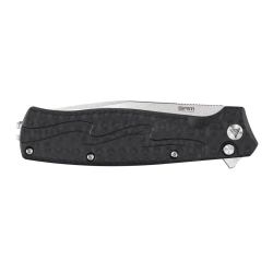 Нож складной SRM 221X-GB Satin (14C28N, Black G10/CF)