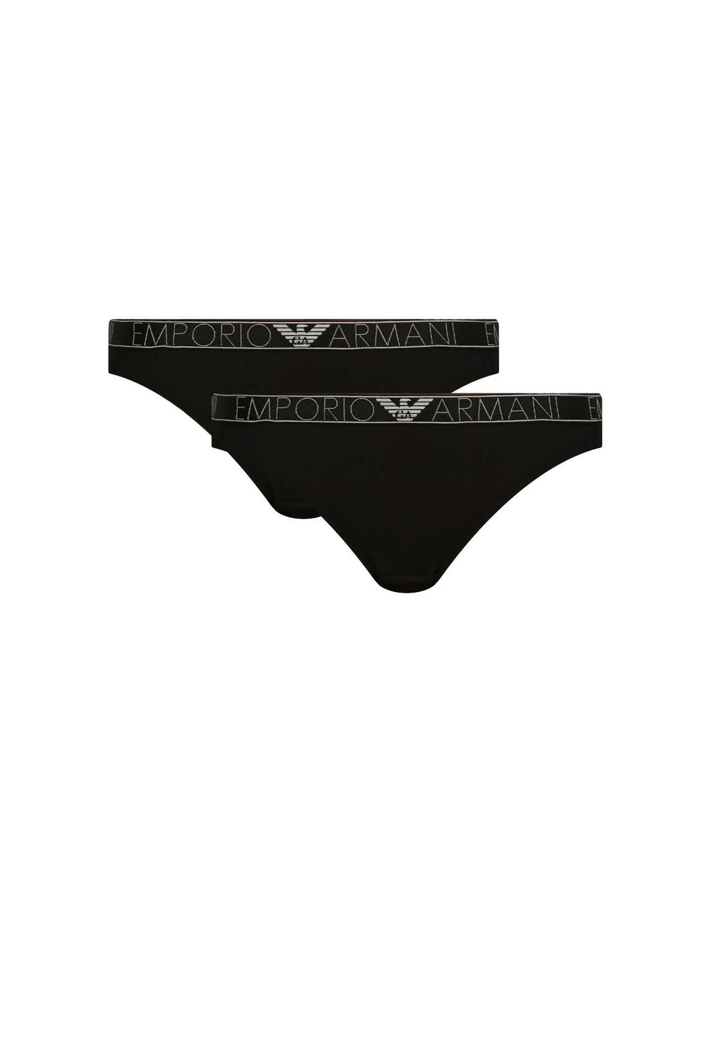 трусики 2 пары Emporio Armani - черный(164570 2R235)