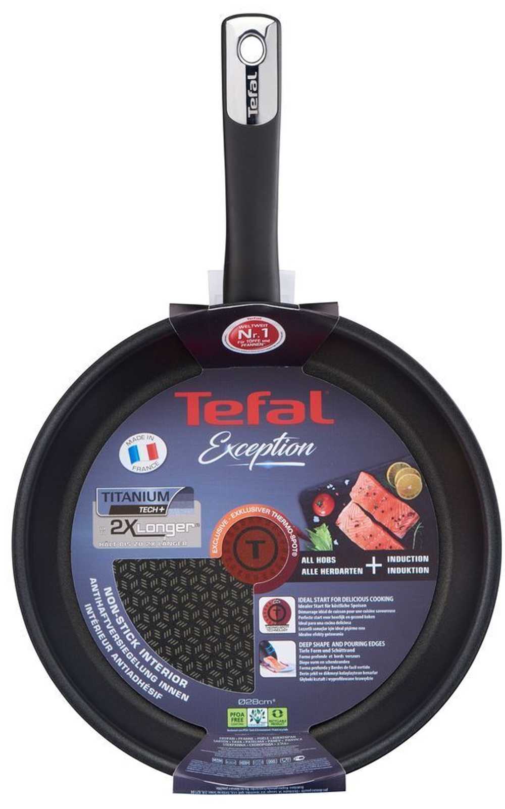Сковорода Tefal Exception 28 см C6330602