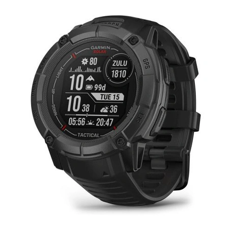 Смарт-часы Garmin Instinct 2X 50mm Solar Tactical Edition Black