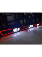 LED рамка под госномер для авто. С индивидуальным дизайном.