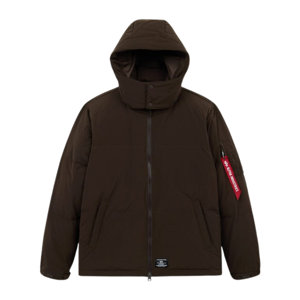 Парка Alpha Industries Hamilton Relaxed Fit Puffer Hickory (Коричневый)