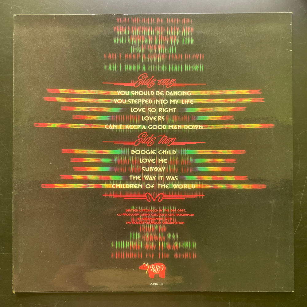 Bee Gees ‎– Children Of The World (Германия 1976г.)