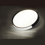 7629/DL PALE SN 033 Потолочный светодиодный светильник/белый/черный/золотистый LED 48Вт c ДУ 3000-6000К D400 IP43 пульт ДУ VELIO