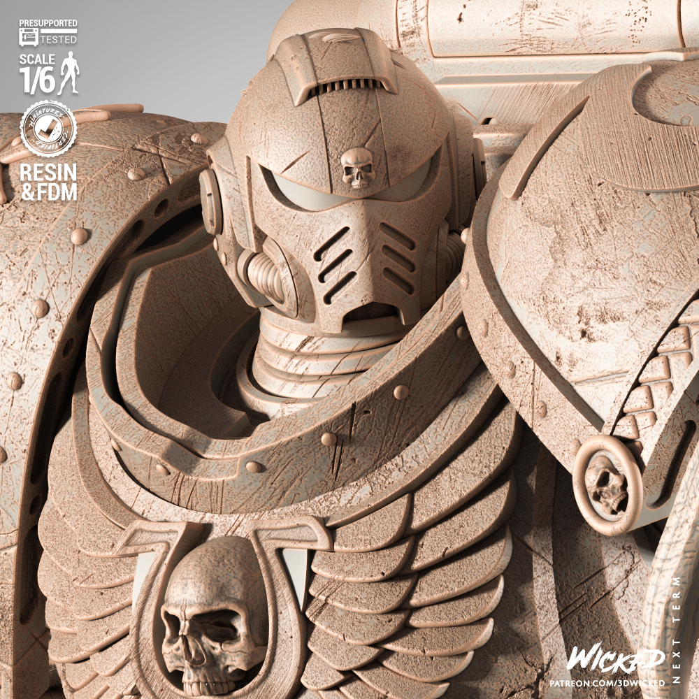Капитан Ультрамаринов Титус Фигурка Captain of the Ultramarines Titus Warhammer 40,000: Space Marine