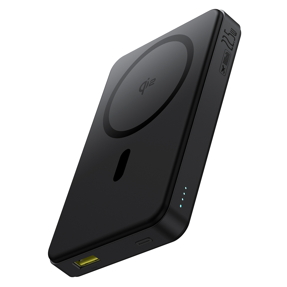 Внешний аккумулятор + Беспроводная зарядка Baseus Airpow II Qi2+C+U 10000mAh 22.5W (MagSafe)