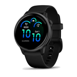 Умные часы Garmin Vivoactive 6, Slate with Black Silicone Band (010-02985-00)