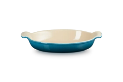 Le Creuset Форма для выпечки 28см, овальная, темно-бирюзовая. 61105286420006