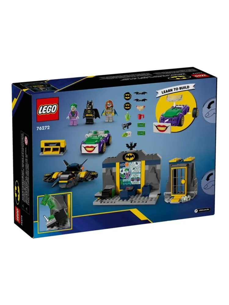 Конструктор Batman 76272 Бэтпещера с Бэтменом