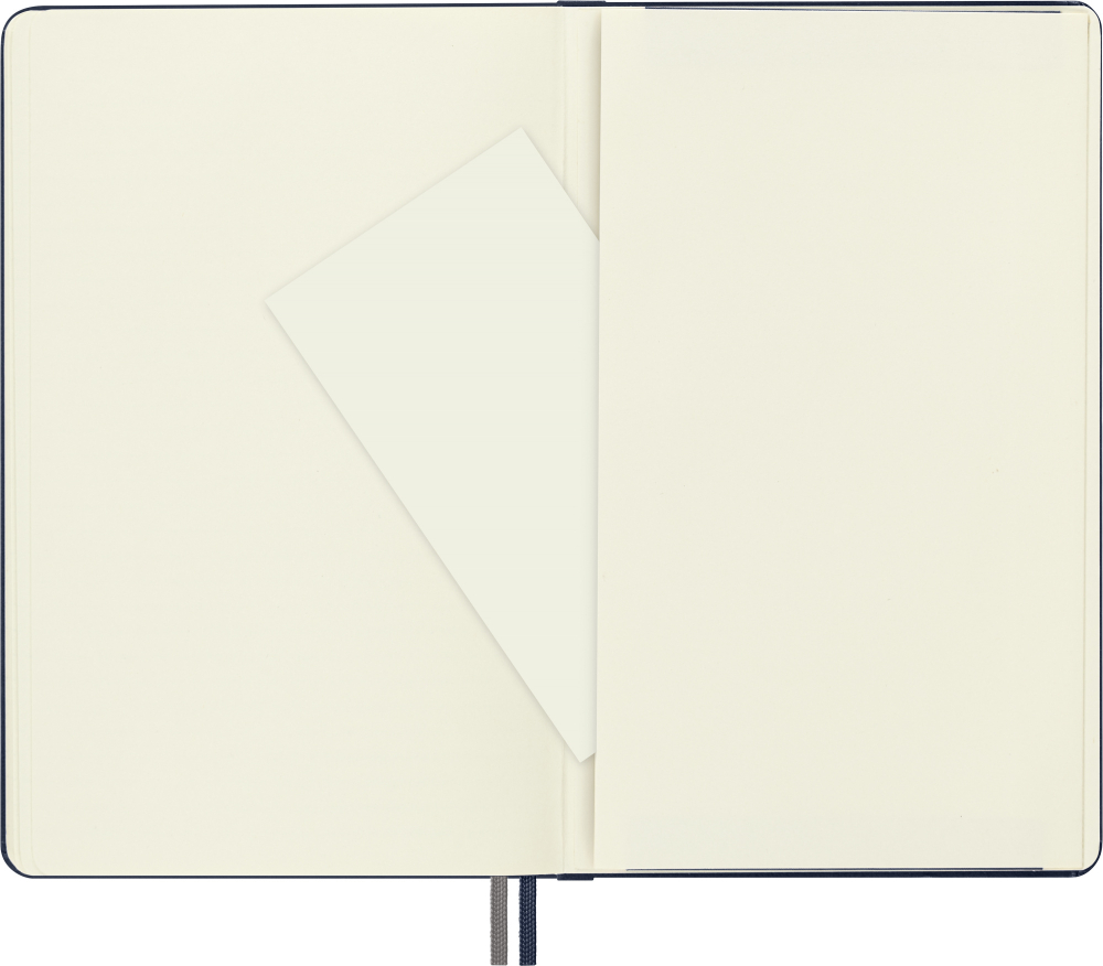Блокнот Moleskine Classic Expended QP062EXPB20 130х210мм 400стр. нелинованный твердая обложка синий сапфир