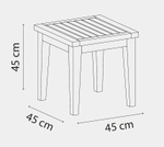 Столик деревянный кофейный Tagliamento Side Table 45