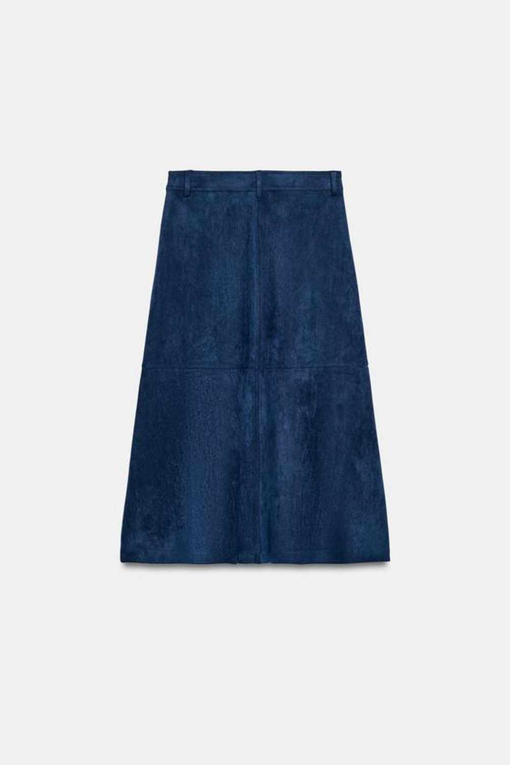 Юбка из искусственного замша с воланами - ZARA