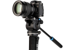 Монопод Benro A38FDS2PRO с видеоголовой алюминиевый