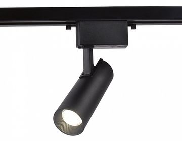 Трековый однофазный светодиодный светильник GL5858 BK черный LED 10W 4200K 24°Ambrella