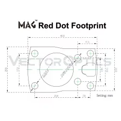Прицел коллиматорный Vector Optics Frenzy-S 1x17x24 SAS - фото 11