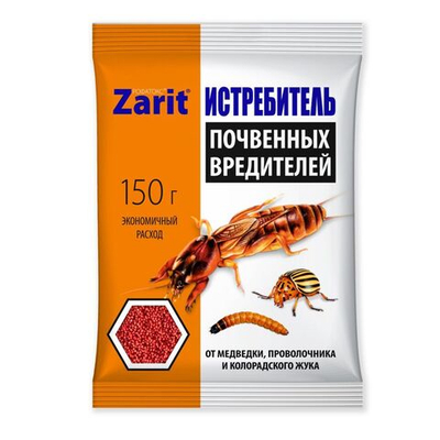 Средство от медведки, провол, колорад. жука мелкая фракция ИСТРЕБИТЕЛЬ РОФАТОКС 150г  Зарит