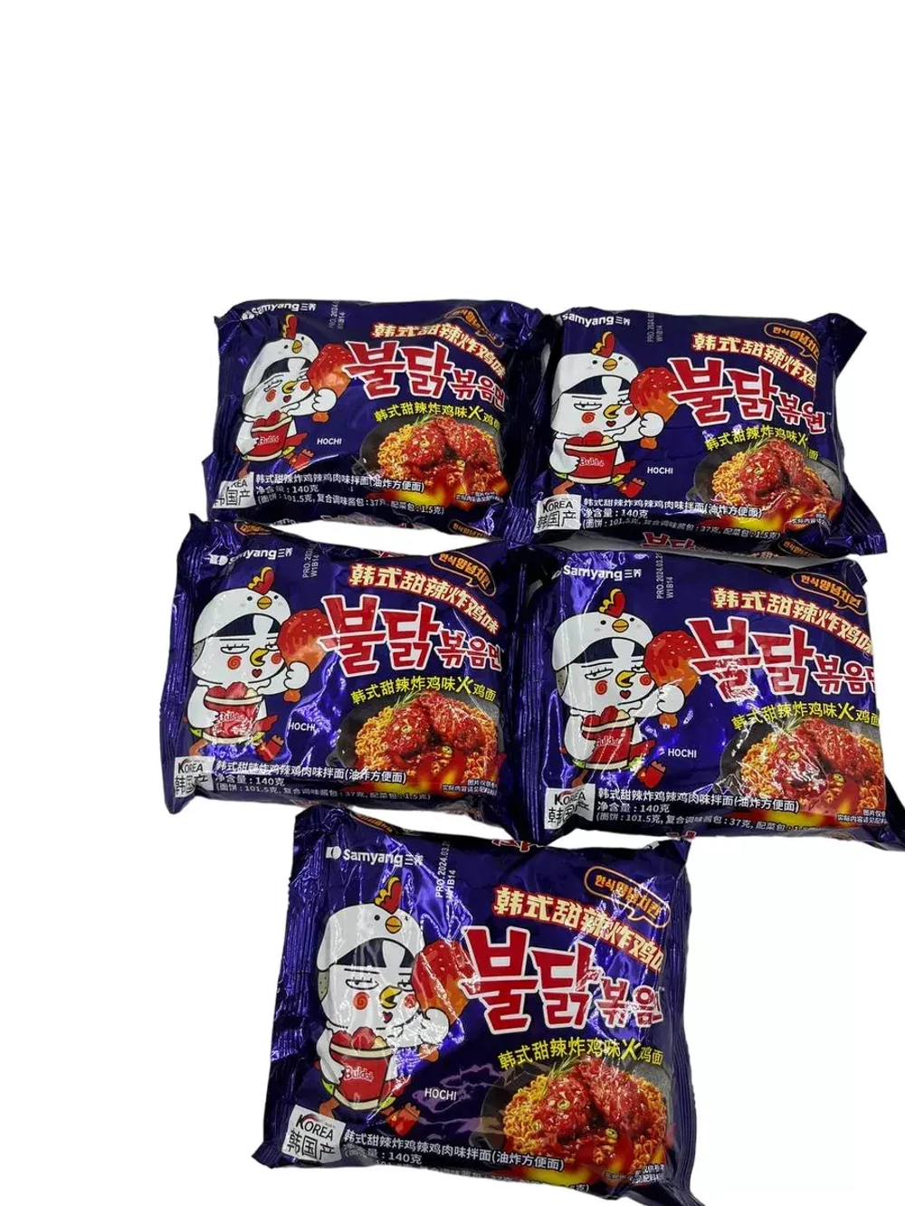 Лапша Samyang в остром соусе со вкусом курицы