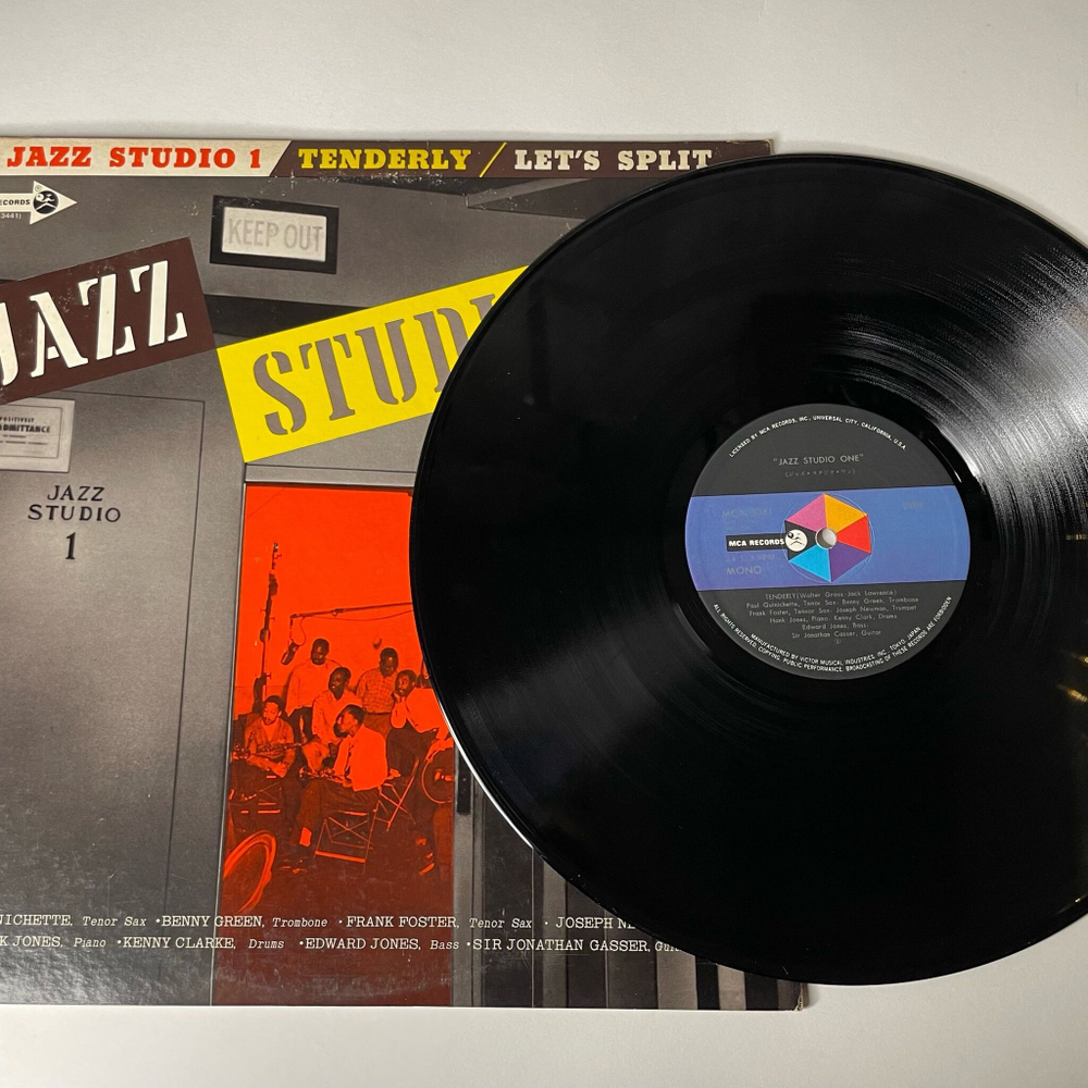 Винтажная виниловая пластинка LP Paul Quinichette, Benny Green, Hank Jones, Kenny Clarke, Edward Jones Jazz Studio 1 (Japan 1973) (No Obi)