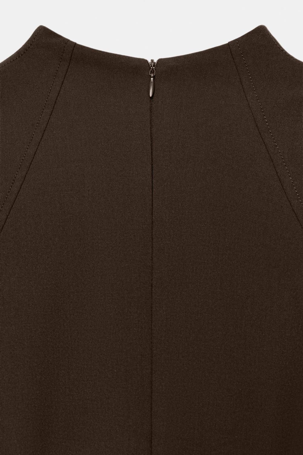 МИНИ-ПЛАТЬЕ С ОБЪЁМНЫМИ РУКАВАМИ — ZARA