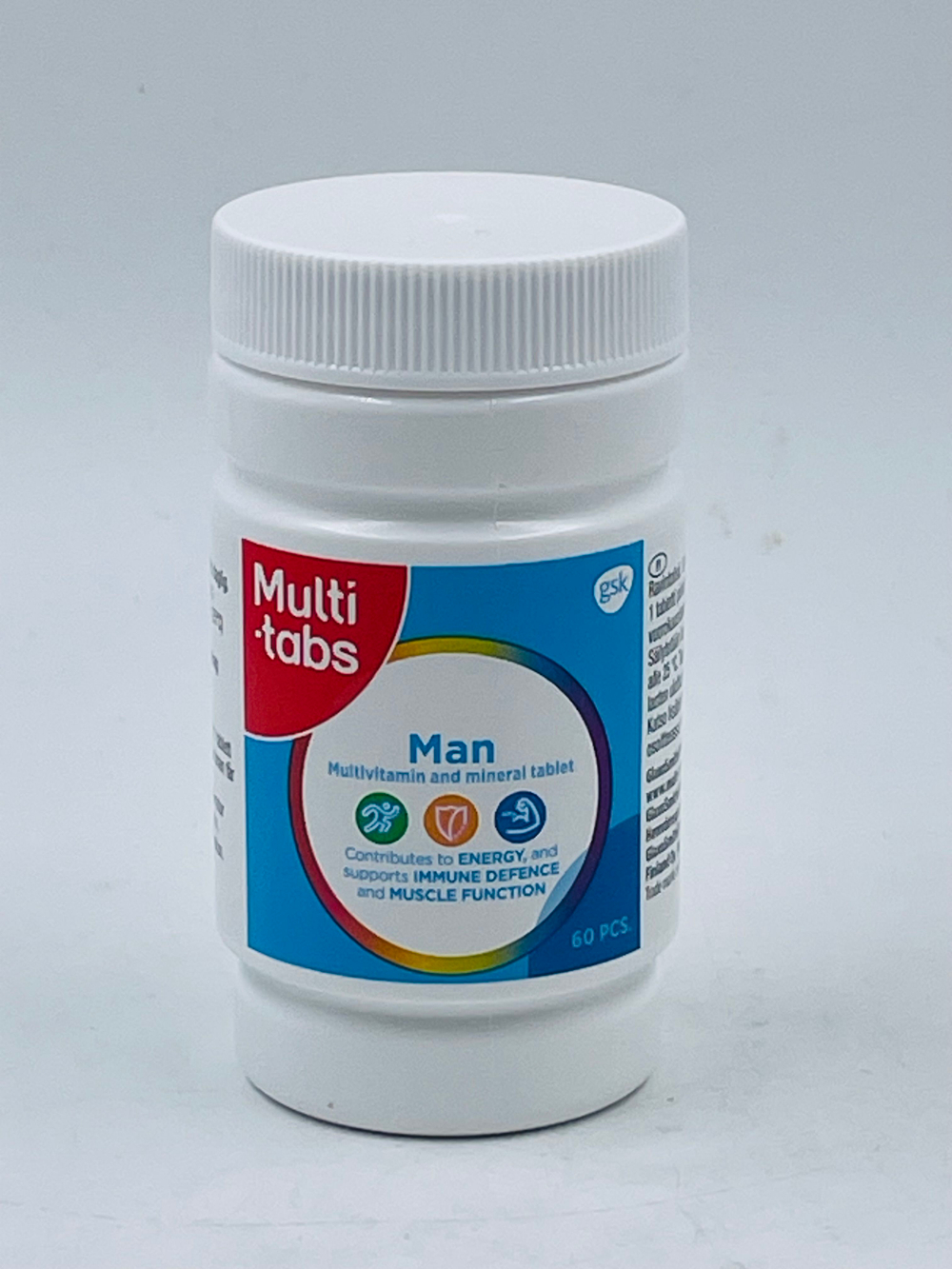 Multi-tabs Man Мультивитаминно-минеральный комплекс для мужчин, 60 табл. (из Финляндии)