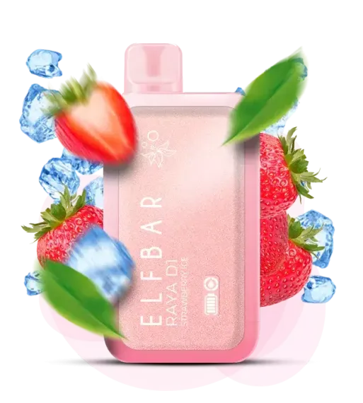 ELF BAR RAYA D1 - Strawberry Ice (5% nic)